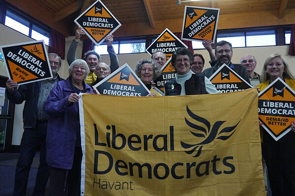 Group photo of Lib Dem members