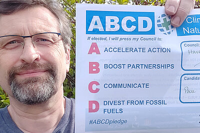Paul Tansom's ABCD Pledge to the Climate and Nature