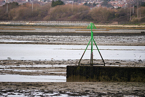 Sewage outflow at Budds Farm