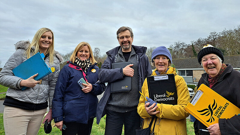 Izzie, Antonia, Paul, Philippa & Faith